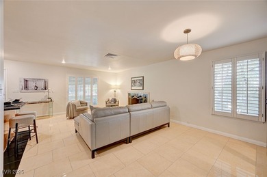 Rarely Available One-Story End-Unit Brick Townhome adjacent to on Las Vegas Country Club in Nevada - for sale on GolfHomes.com, golf home, golf lot