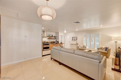 Rarely Available One-Story End-Unit Brick Townhome adjacent to on Las Vegas Country Club in Nevada - for sale on GolfHomes.com, golf home, golf lot