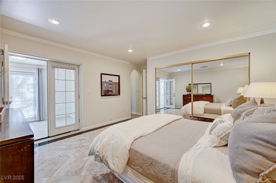 Rarely Available One-Story End-Unit Brick Townhome adjacent to on Las Vegas Country Club in Nevada - for sale on GolfHomes.com, golf home, golf lot