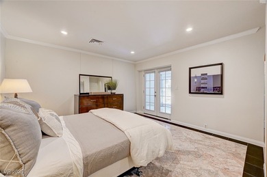 Rarely Available One-Story End-Unit Brick Townhome adjacent to on Las Vegas Country Club in Nevada - for sale on GolfHomes.com, golf home, golf lot