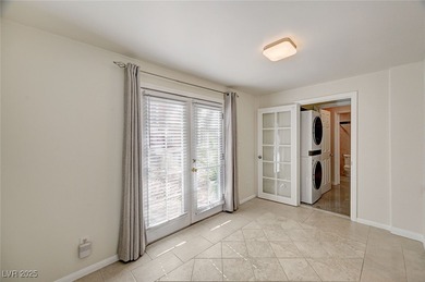 Rarely Available One-Story End-Unit Brick Townhome adjacent to on Las Vegas Country Club in Nevada - for sale on GolfHomes.com, golf home, golf lot