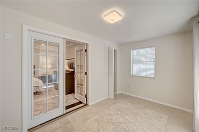 Rarely Available One-Story End-Unit Brick Townhome adjacent to on Las Vegas Country Club in Nevada - for sale on GolfHomes.com, golf home, golf lot