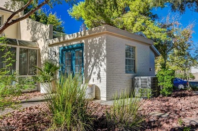 Rarely Available One-Story End-Unit Brick Townhome adjacent to on Las Vegas Country Club in Nevada - for sale on GolfHomes.com, golf home, golf lot