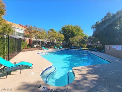 Rarely Available One-Story End-Unit Brick Townhome adjacent to on Las Vegas Country Club in Nevada - for sale on GolfHomes.com, golf home, golf lot