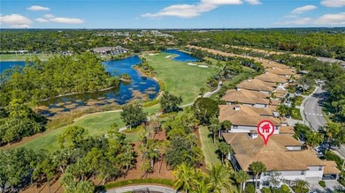 Sensational and fully renovated, this second-floor carriage home on Pelican Sound Golf and River Club in Florida - for sale on GolfHomes.com, golf home, golf lot