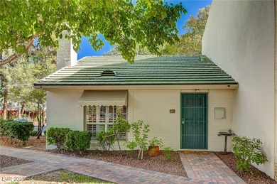 Rarely Available One-Story End-Unit Brick Townhome adjacent to on Las Vegas Country Club in Nevada - for sale on GolfHomes.com, golf home, golf lot