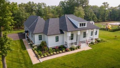 Impressive, newly constructed home located in a cul-de-sac for on Sand Barrens Golf Club in New Jersey - for sale on GolfHomes.com, golf home, golf lot