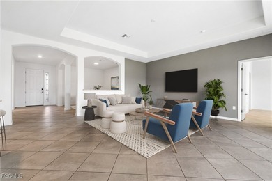 Step into resort-style living in this nearly new 4 Bedroom, 2 on River Hall Country Club in Florida - for sale on GolfHomes.com, golf home, golf lot