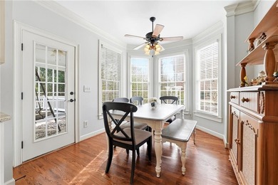 Welcome home to this charming Southern Living style home tucked on The Providence Club in Georgia - for sale on GolfHomes.com, golf home, golf lot