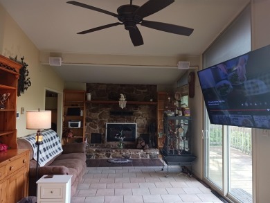Spectacular view!! This 2/2 home on 2+ acres sits on a bluff on Cherokee Village North Course in Arkansas - for sale on GolfHomes.com, golf home, golf lot