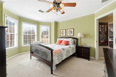 Welcome home to this charming Southern Living style home tucked on The Providence Club in Georgia - for sale on GolfHomes.com, golf home, golf lot