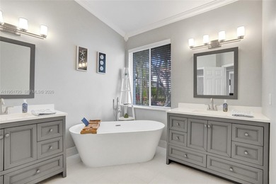 ENJOY LIVING & RELAXING IN THIS GORGEOUS REMODELED HOME WITH on Woodmont Country Club in Florida - for sale on GolfHomes.com, golf home, golf lot