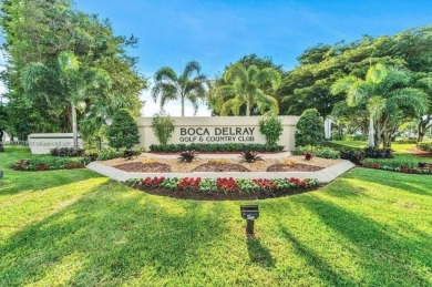 Enjoy resort-style living in this spacious 3-bed, 2.5-bath villa on Boca Delray Golf and Country Club in Florida - for sale on GolfHomes.com, golf home, golf lot