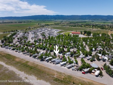 Great RV Pad with mature landscaping, Mountain views,  concrete on Star Valley RV Golf Course in Wyoming - for sale on GolfHomes.com, golf home, golf lot