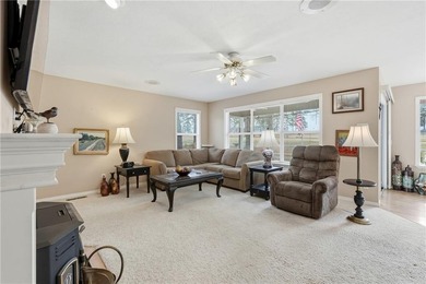 GOLF COURSE LIVING ON FAIRWAY 14! This well-maintained 3-bedroom on Holiday Island Golf Course in Arkansas - for sale on GolfHomes.com, golf home, golf lot