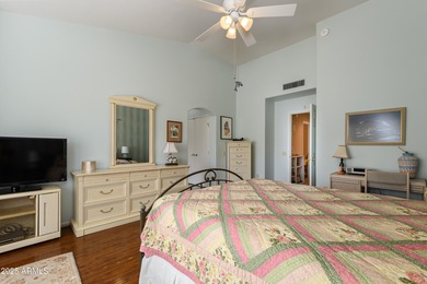 Beautifully maintained Chandler model offers comfort and style on Trail Ridge Golf Course in Arizona - for sale on GolfHomes.com, golf home, golf lot