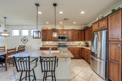 This well-appointed 2009 Riva model is located on a corner lot on Quail Creek Country Club  in Arizona - for sale on GolfHomes.com, golf home, golf lot