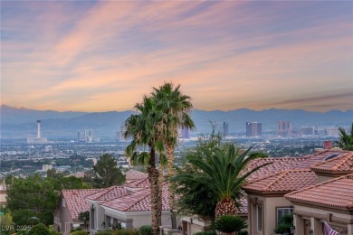 Live the Sun City Summerlin dream in this gorgeous single-story on Highland Falls Golf Club in Nevada - for sale on GolfHomes.com, golf home, golf lot