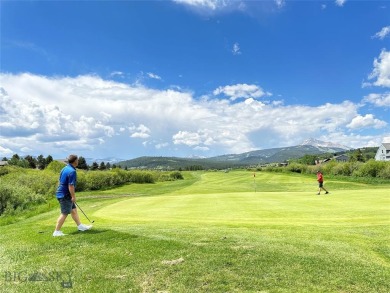 Charming and well-maintained end-unit condo featuring a cozy on Big Sky of Montana Golf Course in Montana - for sale on GolfHomes.com, golf home, golf lot