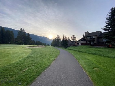 Charming and well-maintained end-unit condo featuring a cozy on Big Sky of Montana Golf Course in Montana - for sale on GolfHomes.com, golf home, golf lot