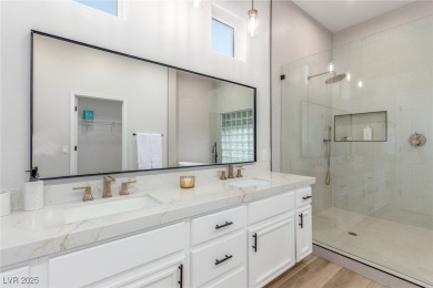 Live the Sun City Summerlin dream in this gorgeous single-story on Highland Falls Golf Club in Nevada - for sale on GolfHomes.com, golf home, golf lot