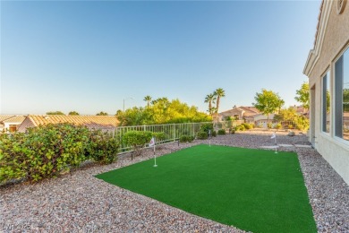 Live the Sun City Summerlin dream in this gorgeous single-story on Highland Falls Golf Club in Nevada - for sale on GolfHomes.com, golf home, golf lot