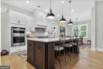 Experience elegance and privacy in this immaculate 4-bedroom, 3 on Harbor Club Golf and Country Club in Georgia - for sale on GolfHomes.com, golf home, golf lot