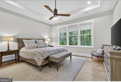 Experience elegance and privacy in this immaculate 4-bedroom, 3 on Harbor Club Golf and Country Club in Georgia - for sale on GolfHomes.com, golf home, golf lot