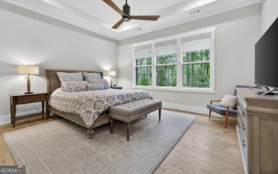 Experience elegance and privacy in this immaculate 4-bedroom, 3 on Harbor Club Golf and Country Club in Georgia - for sale on GolfHomes.com, golf home, golf lot