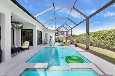 Newly constructed in 2023, this luxury home comes completely on Island Country Club in Florida - for sale on GolfHomes.com, golf home, golf lot