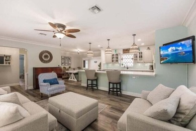 Experience coastal farmhouse charm in the highly sought-after on Lake Worth Municipal Golf Course in Florida - for sale on GolfHomes.com, golf home, golf lot