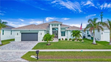 Newly constructed in 2023, this luxury home comes completely on Island Country Club in Florida - for sale on GolfHomes.com, golf home, golf lot