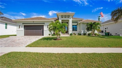 Newly constructed in 2023, this luxury home comes completely on Island Country Club in Florida - for sale on GolfHomes.com, golf home, golf lot