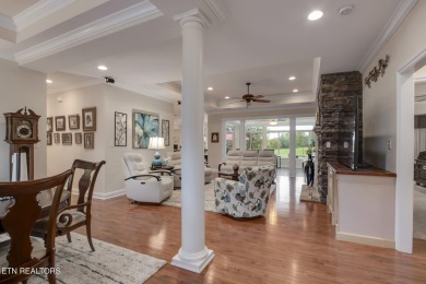 Location, location, location! This beautiful custom-built home on Toqua Golf Course - Loudon County in Tennessee - for sale on GolfHomes.com, golf home, golf lot