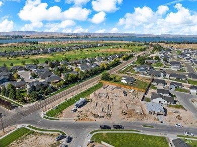 Welcome to this stunning new construction home with modern on Hunters Point Golf Club in Idaho - for sale on GolfHomes.com, golf home, golf lot