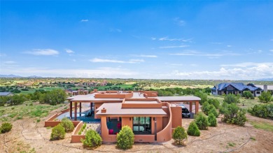 Casa Tranquila an exquisite Contemporary Pueblo built by Native on The Club At Las Campanas  in New Mexico - for sale on GolfHomes.com, golf home, golf lot