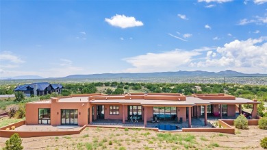 Casa Tranquila an exquisite Contemporary Pueblo built by Native on The Club At Las Campanas  in New Mexico - for sale on GolfHomes.com, golf home, golf lot