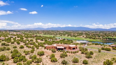 Casa Tranquila an exquisite Contemporary Pueblo built by Native on The Club At Las Campanas  in New Mexico - for sale on GolfHomes.com, golf home, golf lot