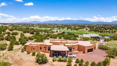 Casa Tranquila an exquisite Contemporary Pueblo built by Native on The Club At Las Campanas  in New Mexico - for sale on GolfHomes.com, golf home, golf lot