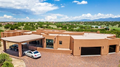 Casa Tranquila an exquisite Contemporary Pueblo built by Native on The Club At Las Campanas  in New Mexico - for sale on GolfHomes.com, golf home, golf lot