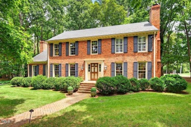 Pretty home on the golf course of Croasdaile Country Club in on Croasdaile Country Club in North Carolina - for sale on GolfHomes.com, golf home, golf lot