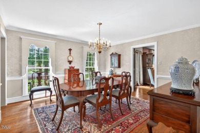 Pretty home on the golf course of Croasdaile Country Club in on Croasdaile Country Club in North Carolina - for sale on GolfHomes.com, golf home, golf lot