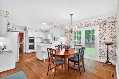 Pretty home on the golf course of Croasdaile Country Club in on Croasdaile Country Club in North Carolina - for sale on GolfHomes.com, golf home, golf lot