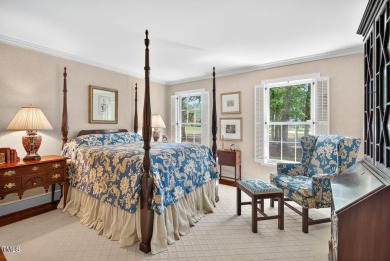 Pretty home on the golf course of Croasdaile Country Club in on Croasdaile Country Club in North Carolina - for sale on GolfHomes.com, golf home, golf lot