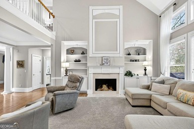 This stunning home in the prestigious gated with security guard on Whitewater Creek in Georgia - for sale on GolfHomes.com, golf home, golf lot