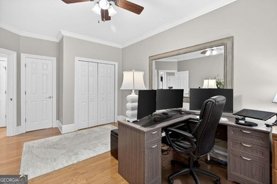 This stunning home in the prestigious gated with security guard on Whitewater Creek in Georgia - for sale on GolfHomes.com, golf home, golf lot