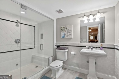 This stunning home in the prestigious gated with security guard on Whitewater Creek in Georgia - for sale on GolfHomes.com, golf home, golf lot