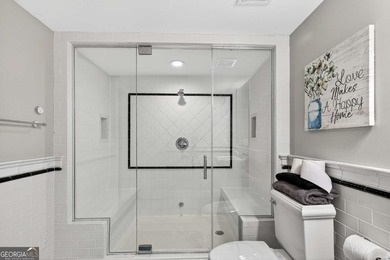 This stunning home in the prestigious gated with security guard on Whitewater Creek in Georgia - for sale on GolfHomes.com, golf home, golf lot