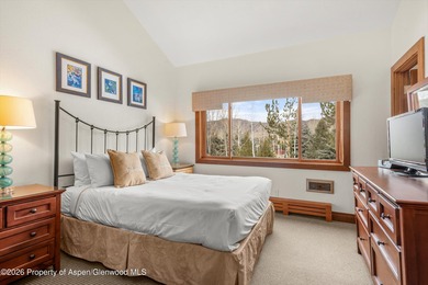 A much sought-after top floor, three bedroom Villa with a garage on The Snowmass Club in Colorado - for sale on GolfHomes.com, golf home, golf lot