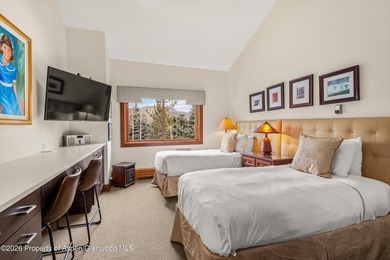 A much sought-after top floor, three bedroom Villa with a garage on The Snowmass Club in Colorado - for sale on GolfHomes.com, golf home, golf lot